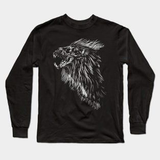 Lion skull Long Sleeve T-Shirt